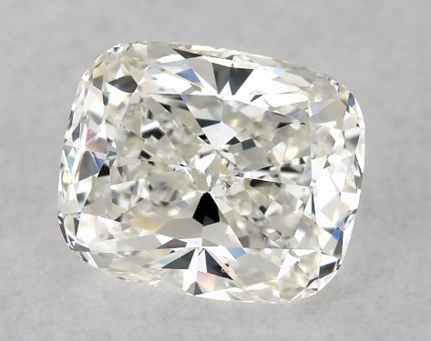 GIA 1.01 Carat H-SI1 Very Good Cut Cushion Modified Diamond